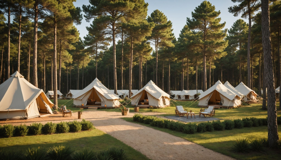 Como reconocer un camping de lujo en las landas